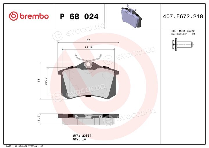 Brembo P 68 024