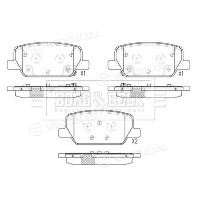 Borg & Beck BBP2854