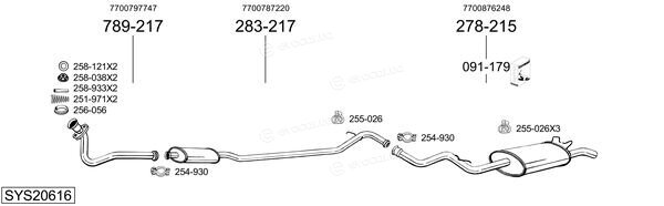 Bosal SYS20616