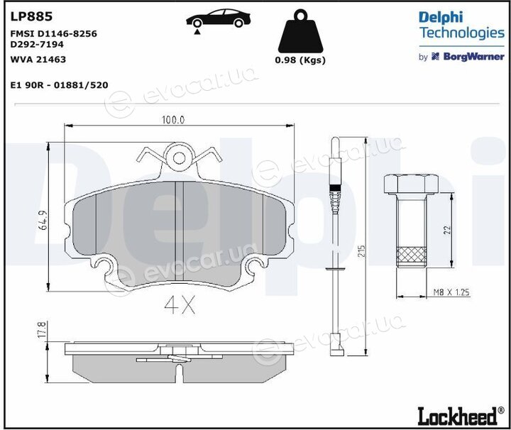 Delphi LP885