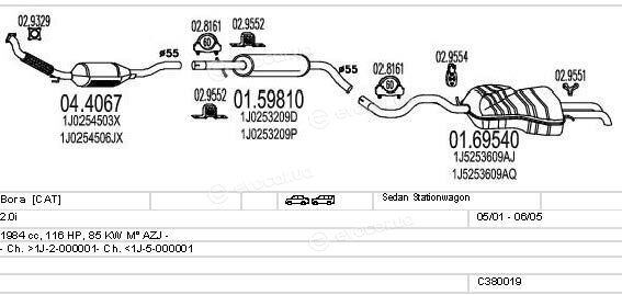 MTS C380019002811