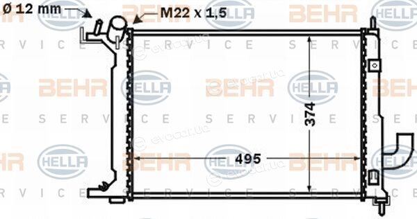 Mahle 8MK 376 771-111