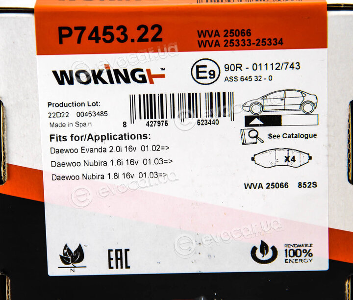 Woking P7453.22