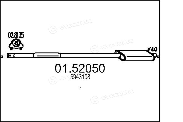 MTS 01.52050