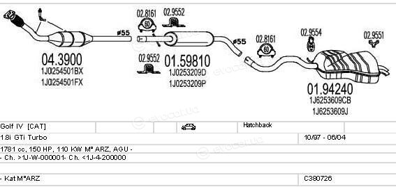 MTS C380726002941