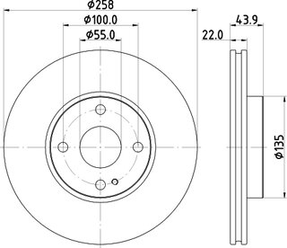 Hella Pagid 8DD 355 131-821