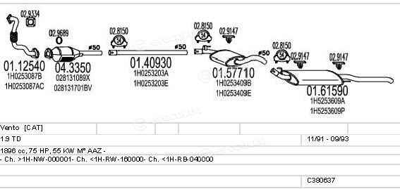 MTS C380637002605