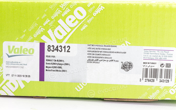 Valeo 834312
