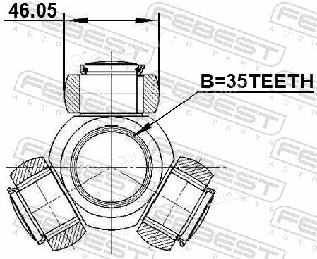 Febest 0416-CW5