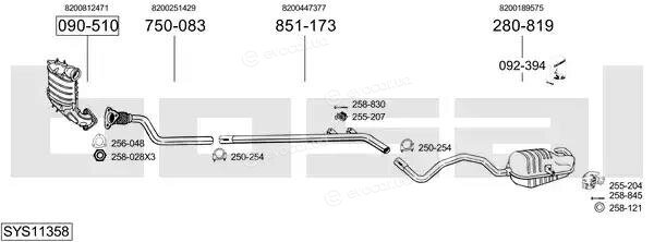 Bosal SYS11358