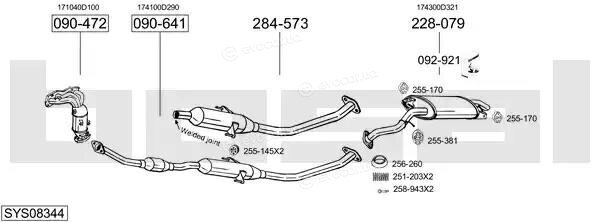 Bosal SYS08344