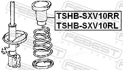 Febest TSHB-SXV10RL