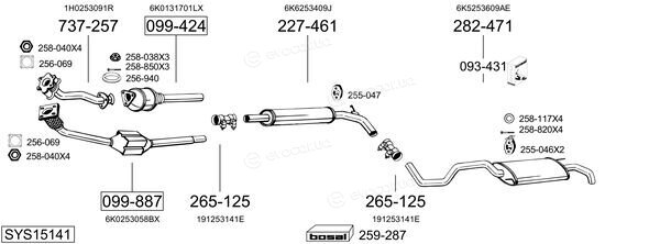 Bosal SYS15141