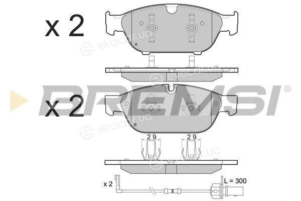 Bremsi BP3476