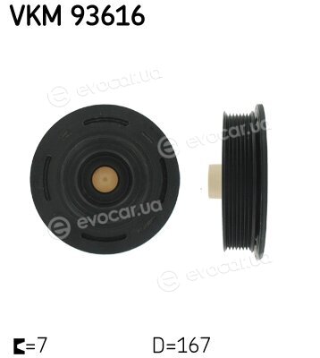 SKF VKM 93616