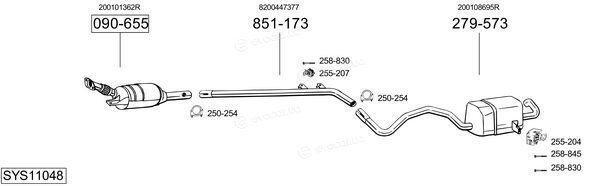 Bosal SYS11048