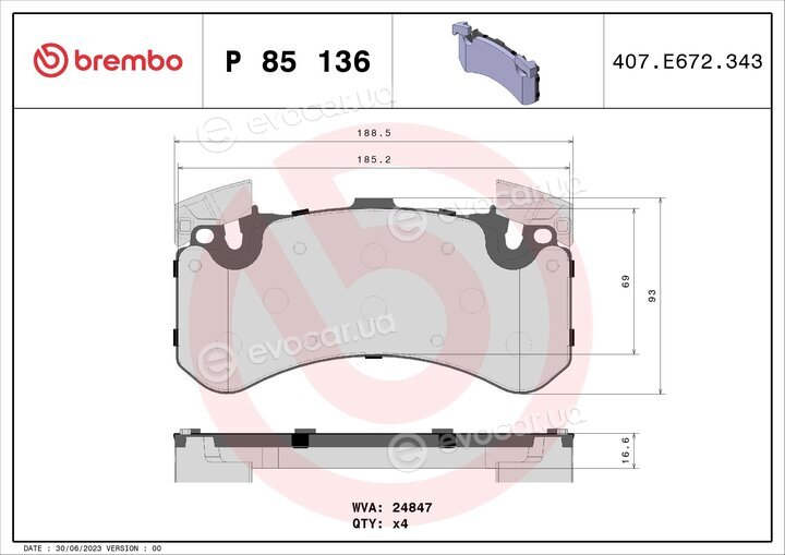 Brembo P 85 136