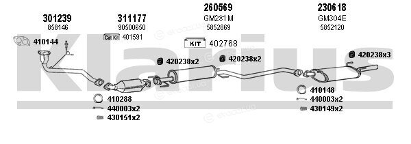 Klarius 391170E