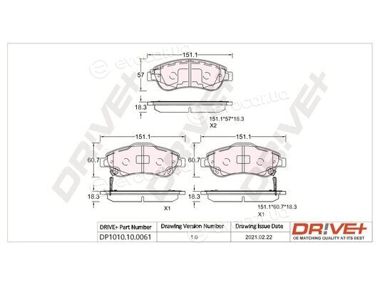 Drive+ DP1010.10.0061