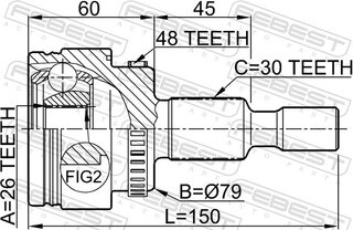 Febest 1610-163A48