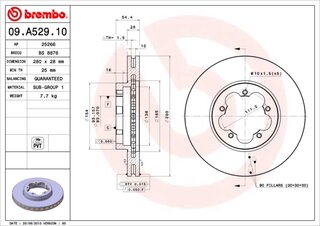 Brembo 09.A529.10