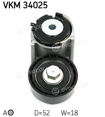 SKF VKM 34025