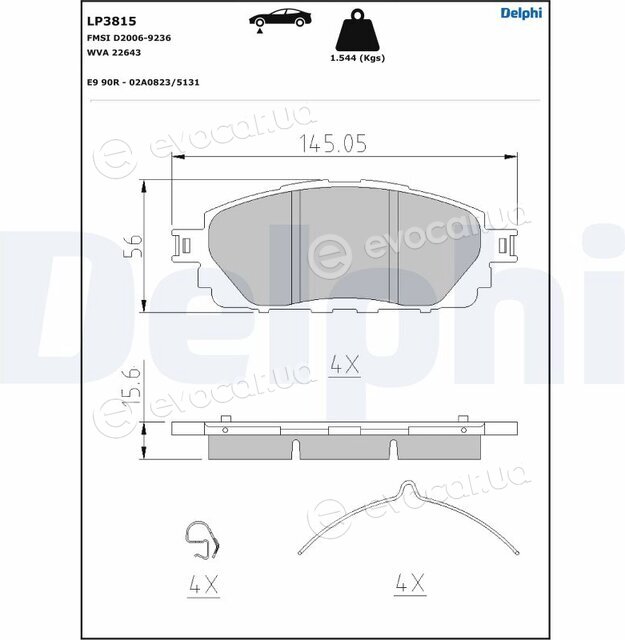 Delphi LP3815