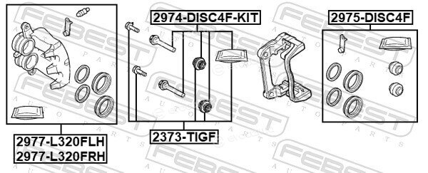 Febest 2977-L320FLH