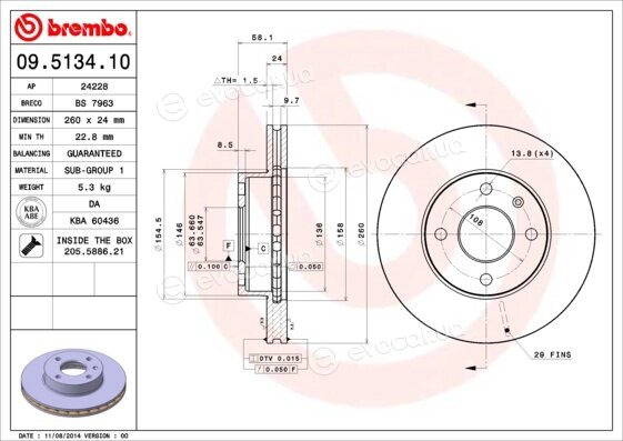Brembo 09.5134.10