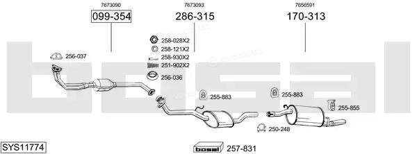 Bosal SYS11774