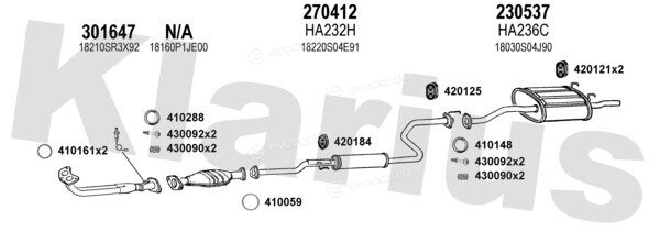 Klarius 420254E