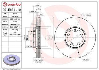 Brembo 09.E834.10