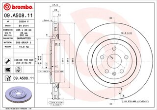 Brembo 09.A508.11