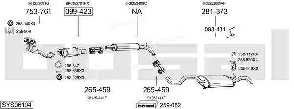 Bosal SYS06104