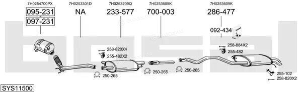 Bosal SYS11500