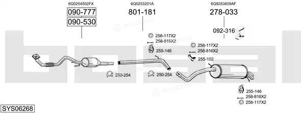 Bosal SYS06268