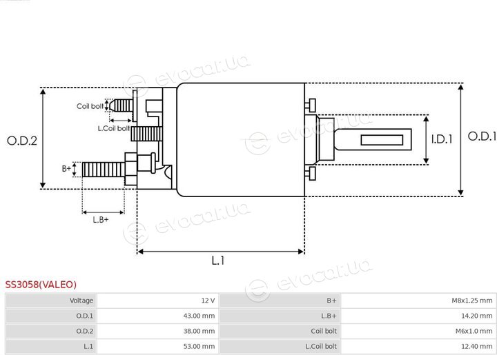 AS SS3058(VALEO)