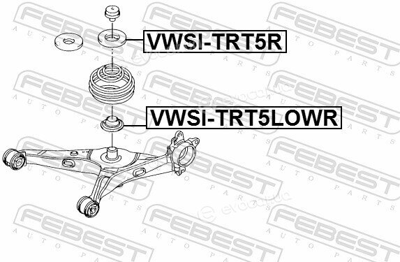 Febest VWSI-TRT5LOWR