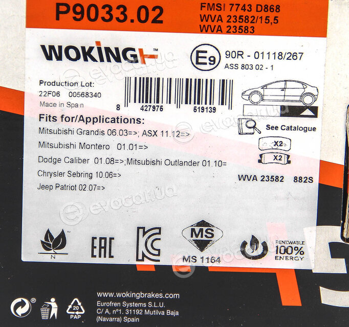 Woking P9033.02