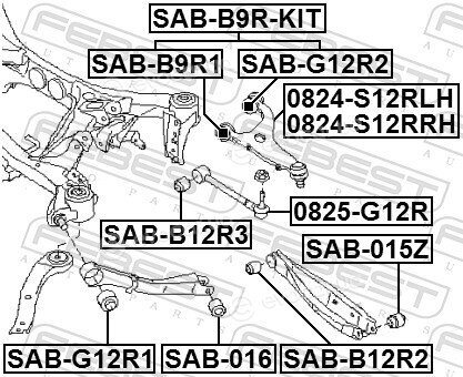 Febest 0824-S12RRH