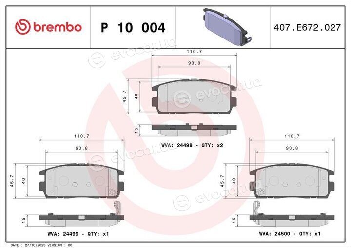 Brembo P 10 004