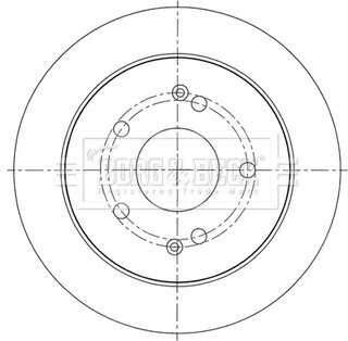 Borg & Beck BBD5452