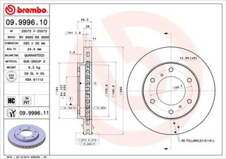 Brembo 09.9996.10