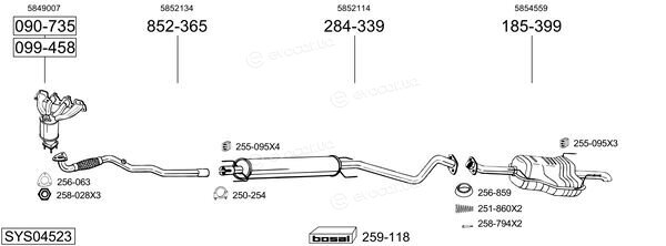 Bosal SYS04523