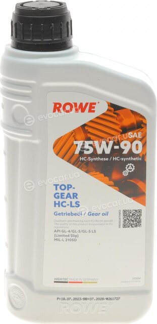 Rowe 25004-0010-99