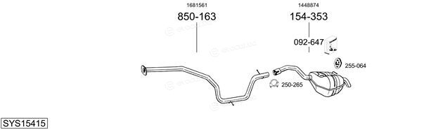 Bosal SYS15415