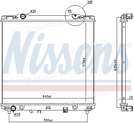 Nissens 66773