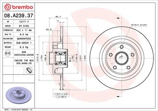 Brembo 08.A239.37