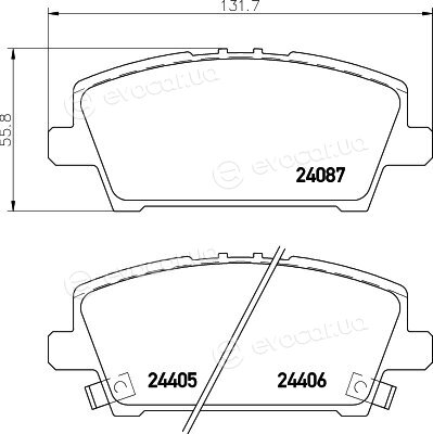 Hella Pagid 8DB 355 006-911