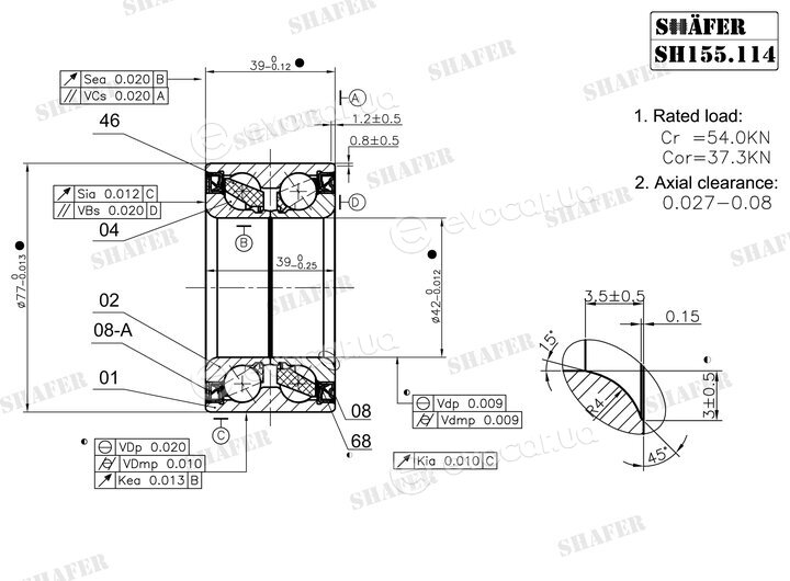 Shafer SH155.114